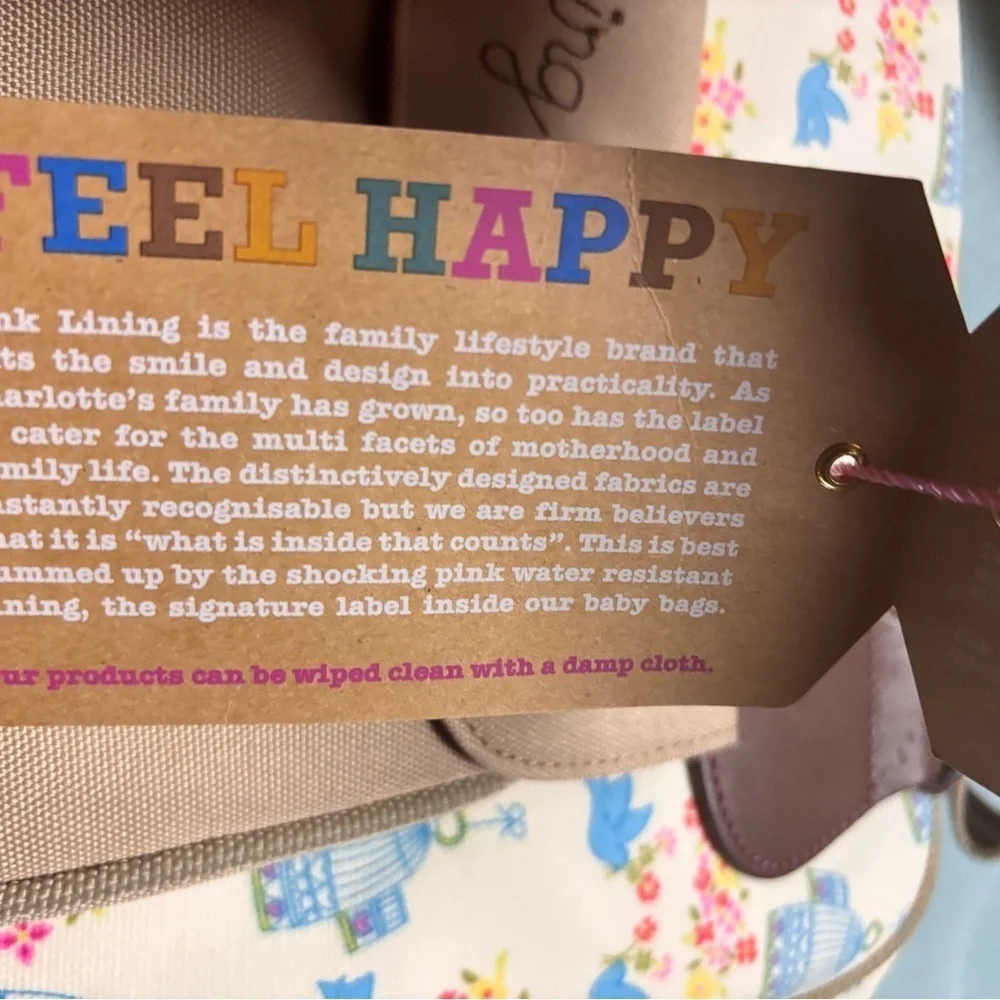 Flights of Fancy Birdcage diaper Bag
